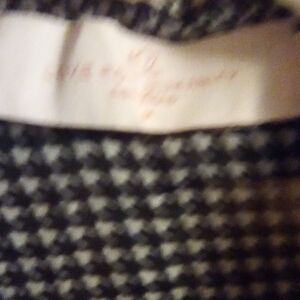 Elegant Houndstooth Blouse